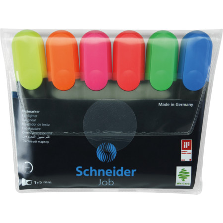 Set 6 markere - Highlighter Job | Schneider - 1 | YEO