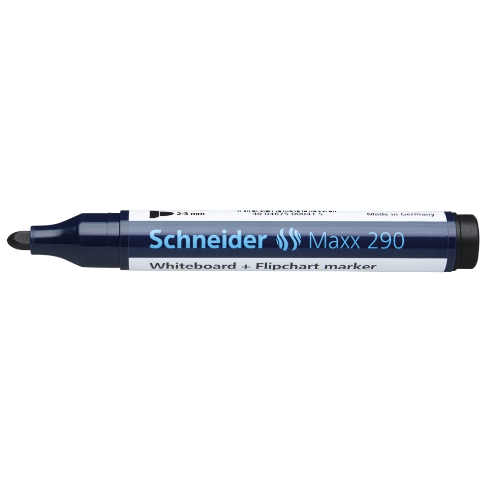 Marker pentru tabla magnetica - Maxx 290 - Negru, 2-3 mm | Schneider