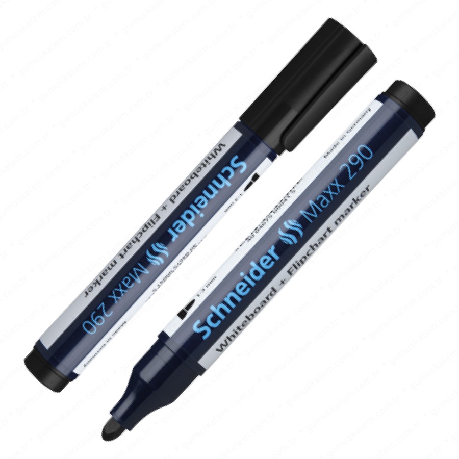 Marker pentru tabla magnetica - Maxx 290 - Negru, 2-3 mm | Schneider - 1 | YEO