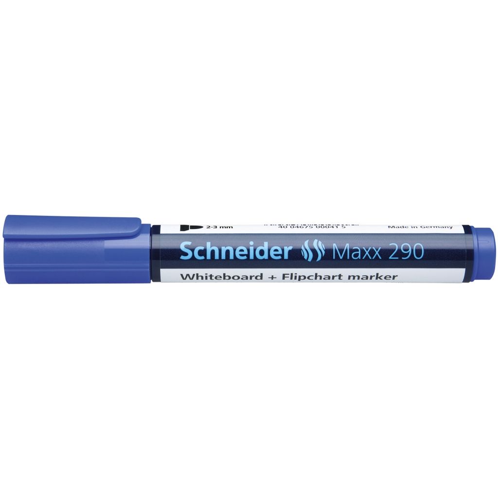 Marker pentru tabla magnetica - Maxx 290 - Albastru, 2-3 mm | Schneider - 1 | YEO