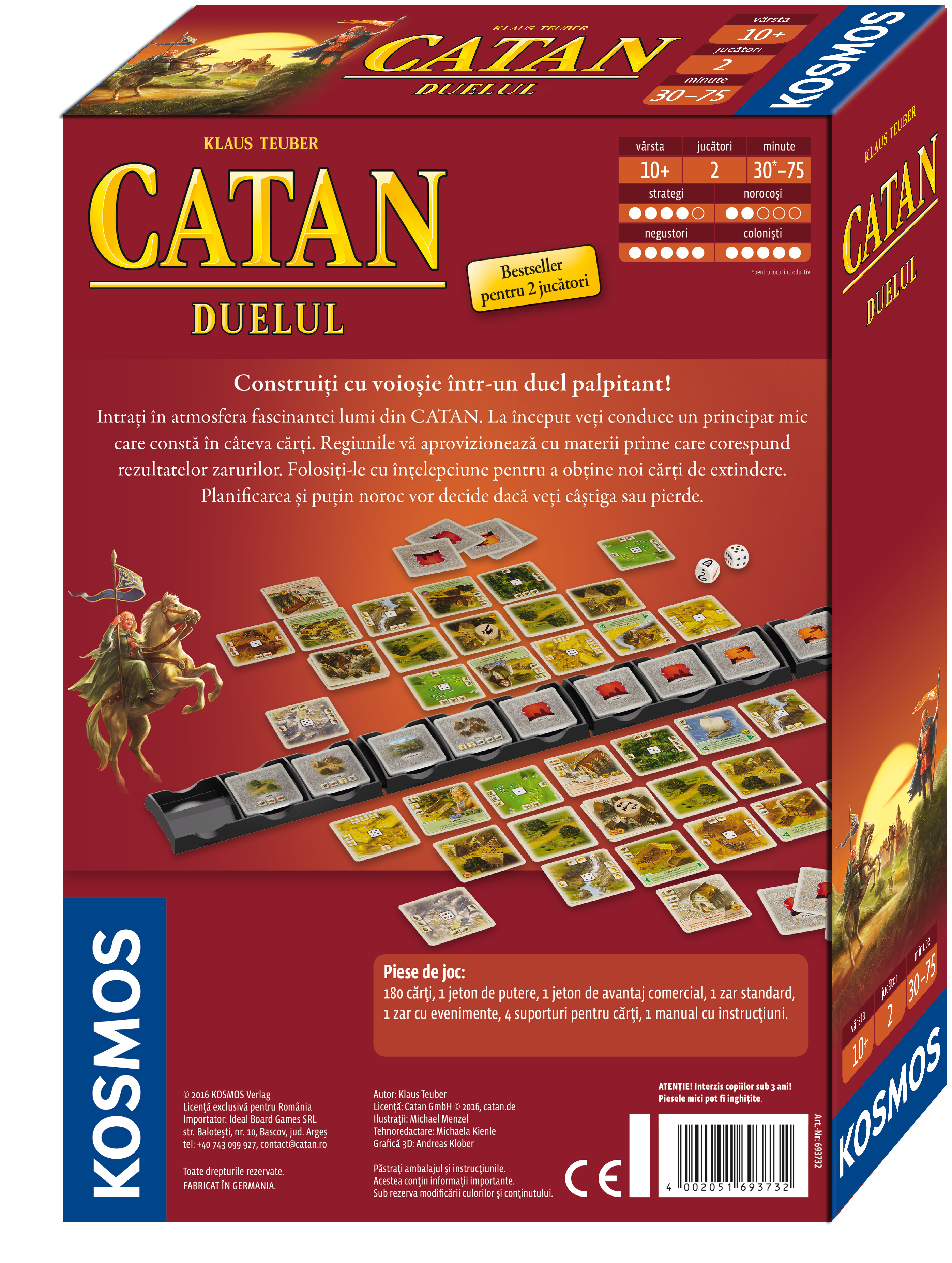 Joc - Catan - Duelul | Kosmos