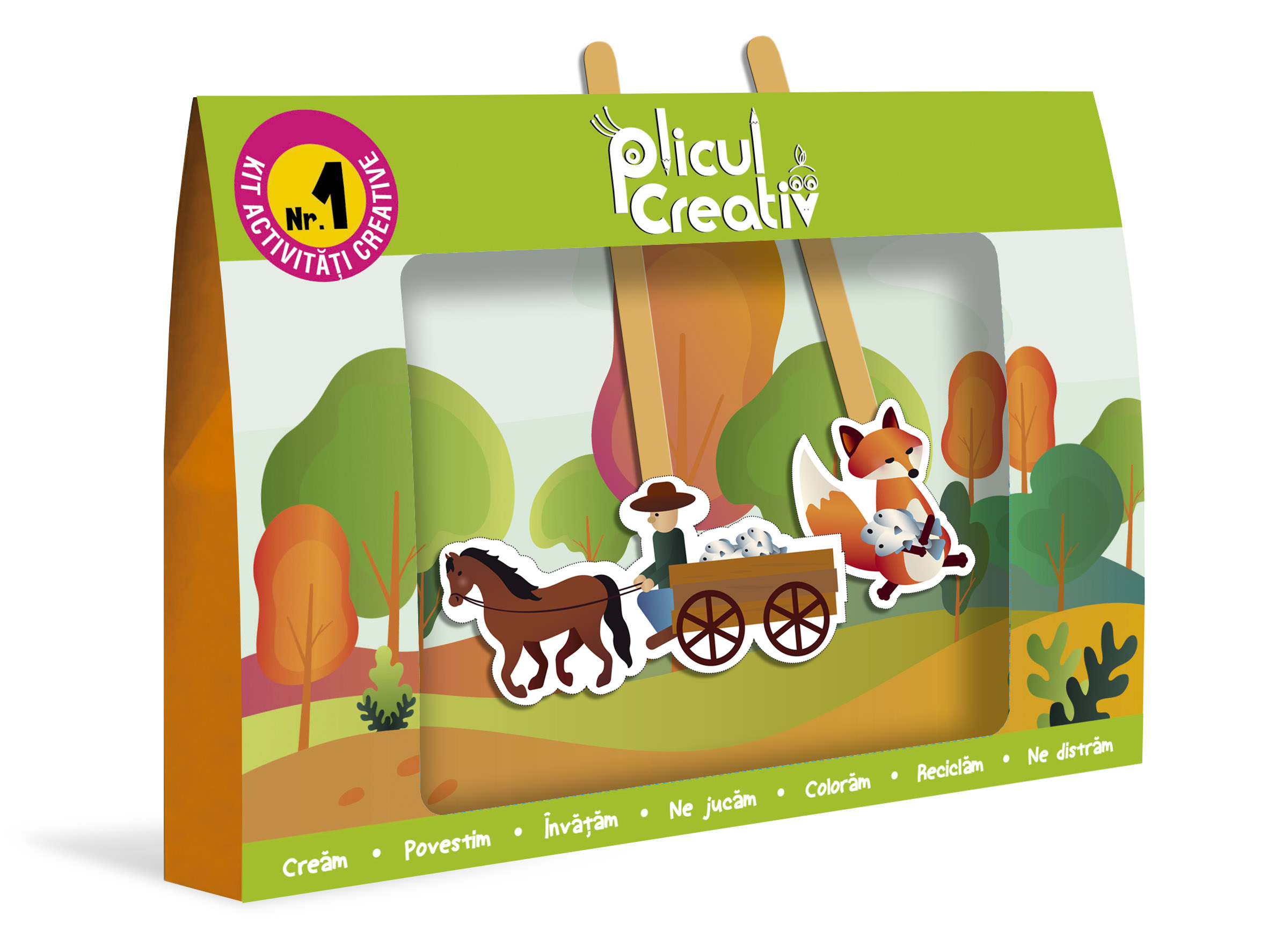 Plicul creativ – Set activitati creative si educative pentru copii | - 4 | YEO