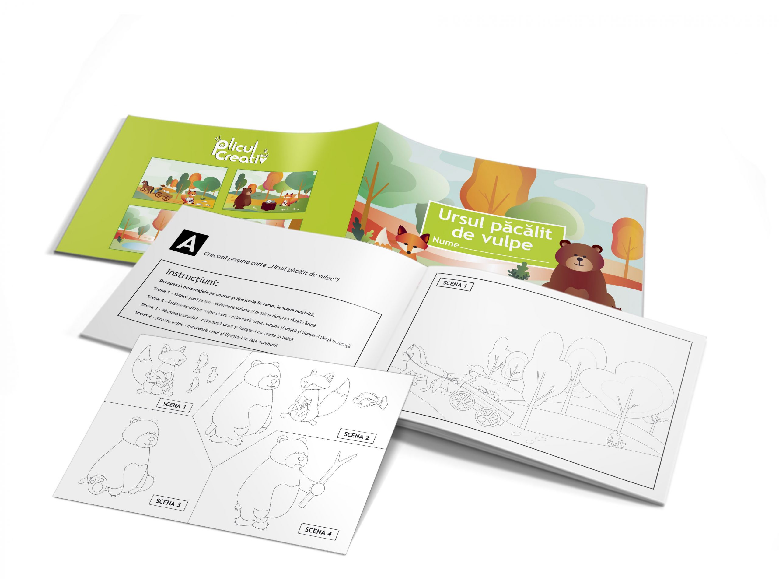 Plicul creativ – Set activitati creative si educative pentru copii | - 2 | YEO