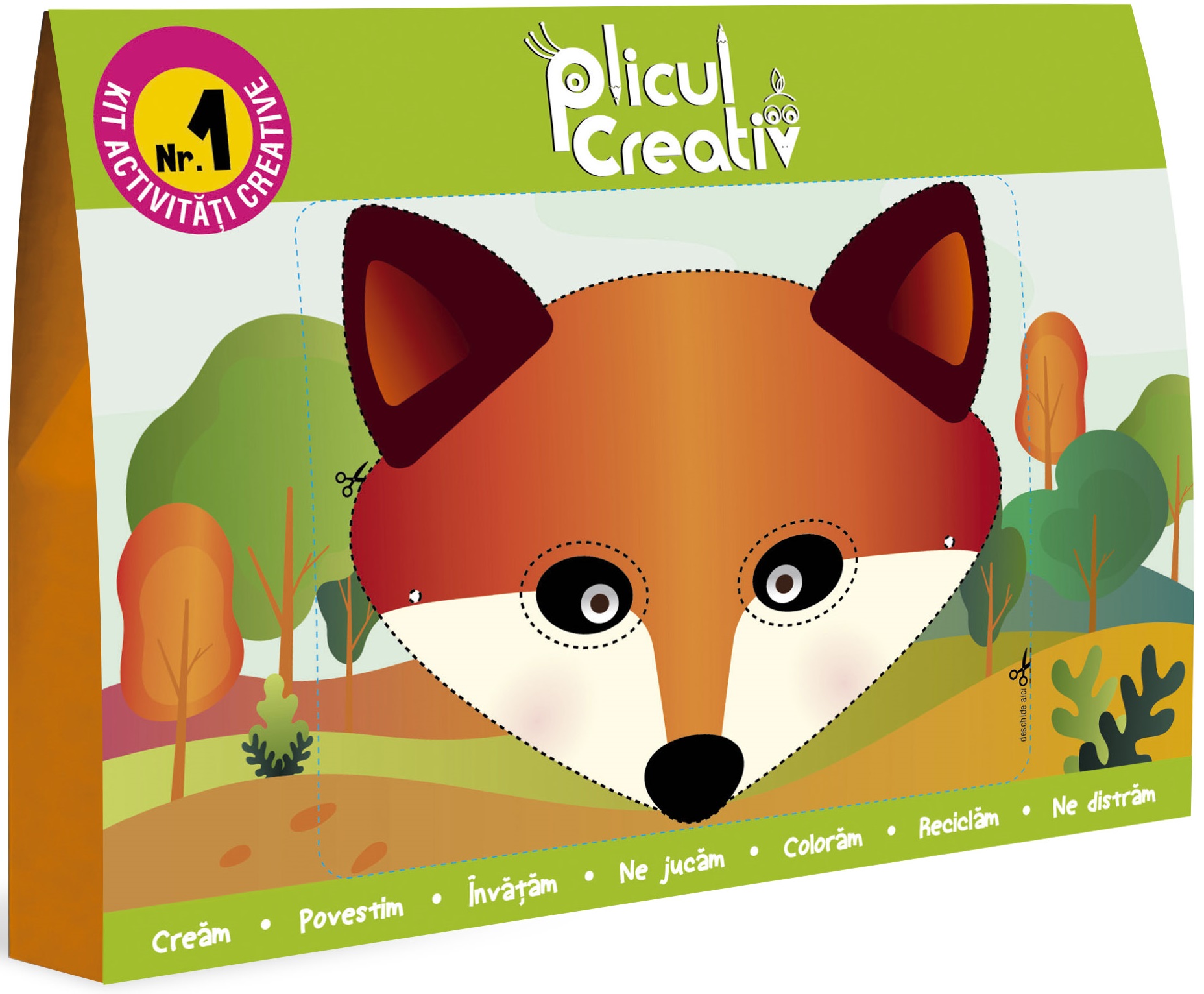Plicul creativ – Set activitati creative si educative pentru copii | activitati