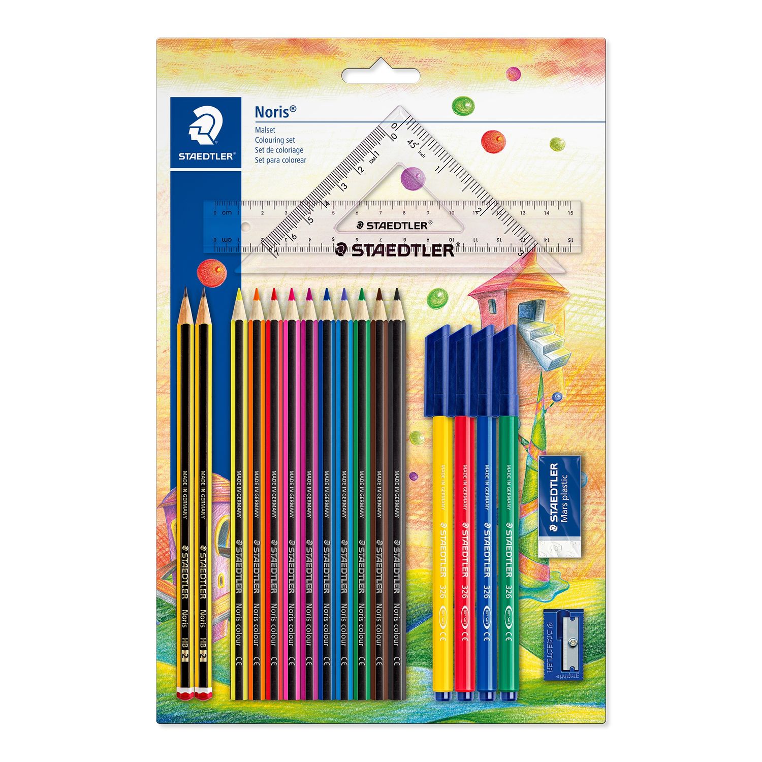 Set creioane si carioci - Noris - model 1 | Staedtler - 3 | YEO