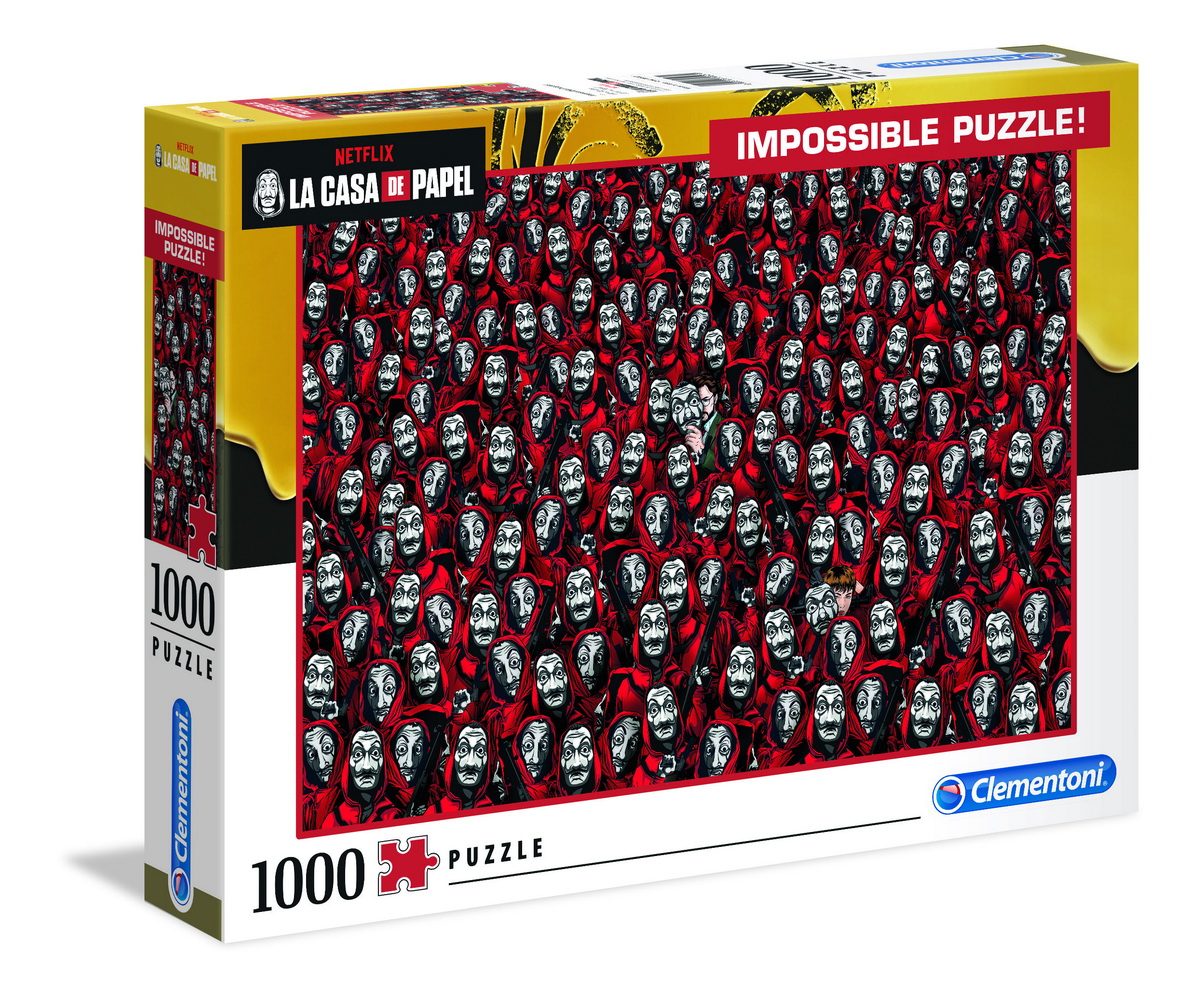 Puzzle 1000 piese - La Casa del Papel | Clementoni