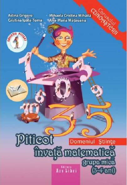 Piticot invata matematica | Adina Grigore