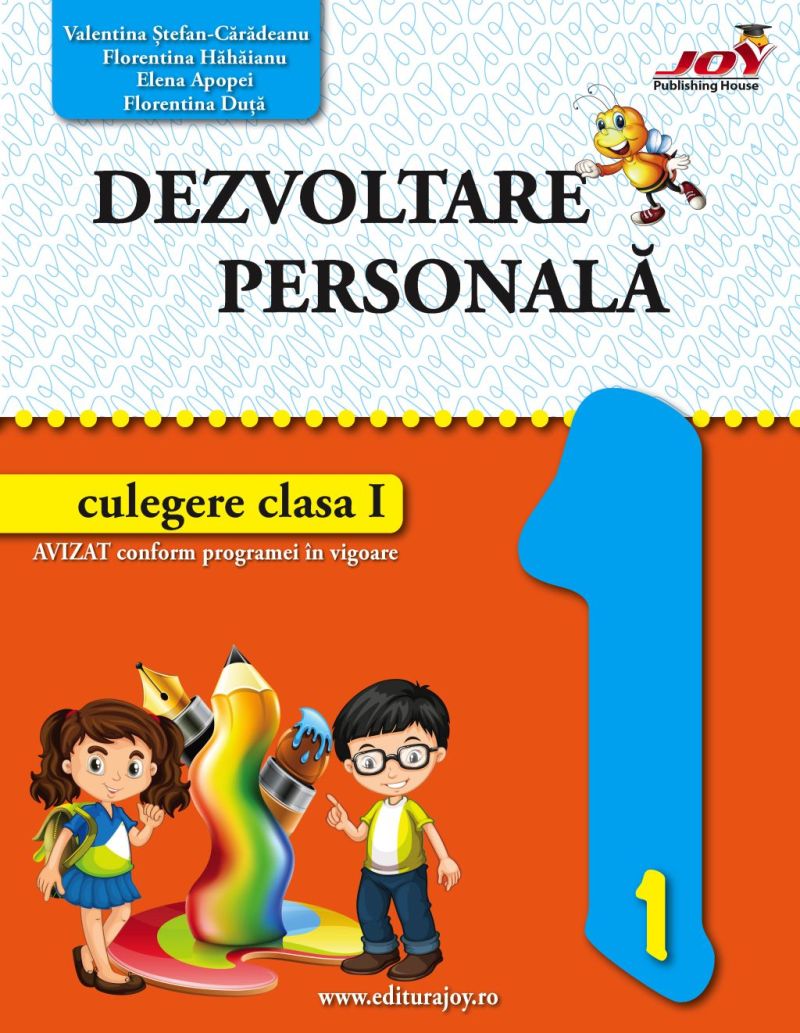 Culegere pentru clasa I - Dezvoltare personala | Valentina Stefan-Caradeanu