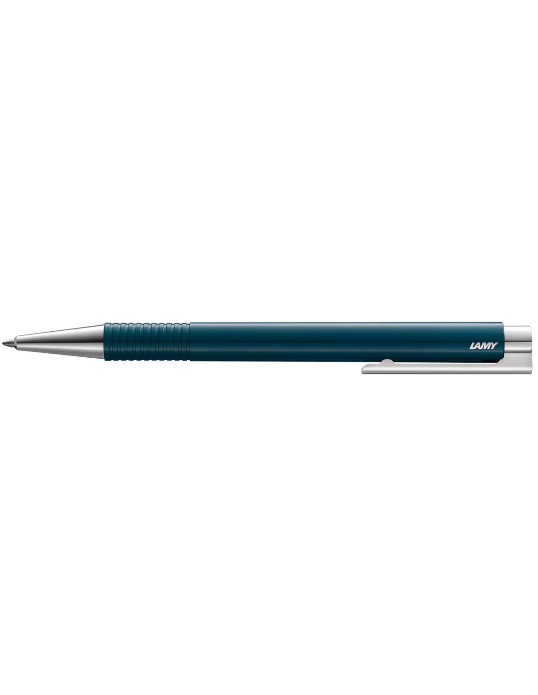 Pix cu mecanism Logo 204 M+ accesorii metal shiny petrol | Lamy