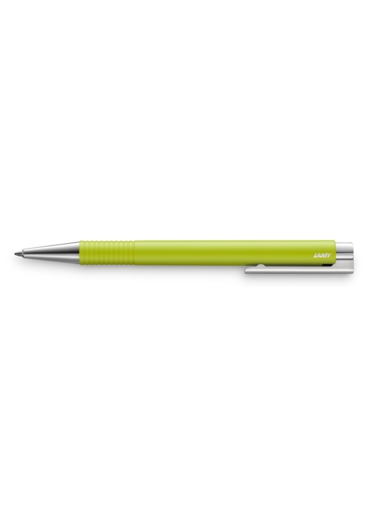 Pix cu mecanism Logo 204 M+ accesorii metal matt lime | Lamy