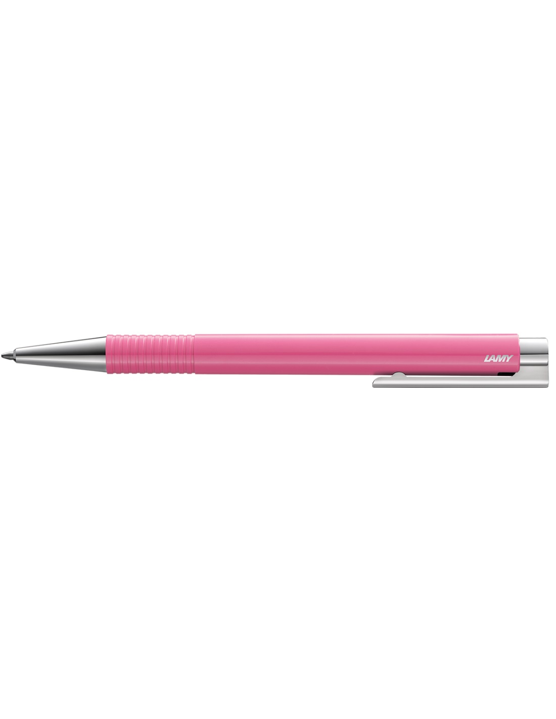 Pix cu mecanism Logo 204 M+ accesorii metal shiny rose | Lamy