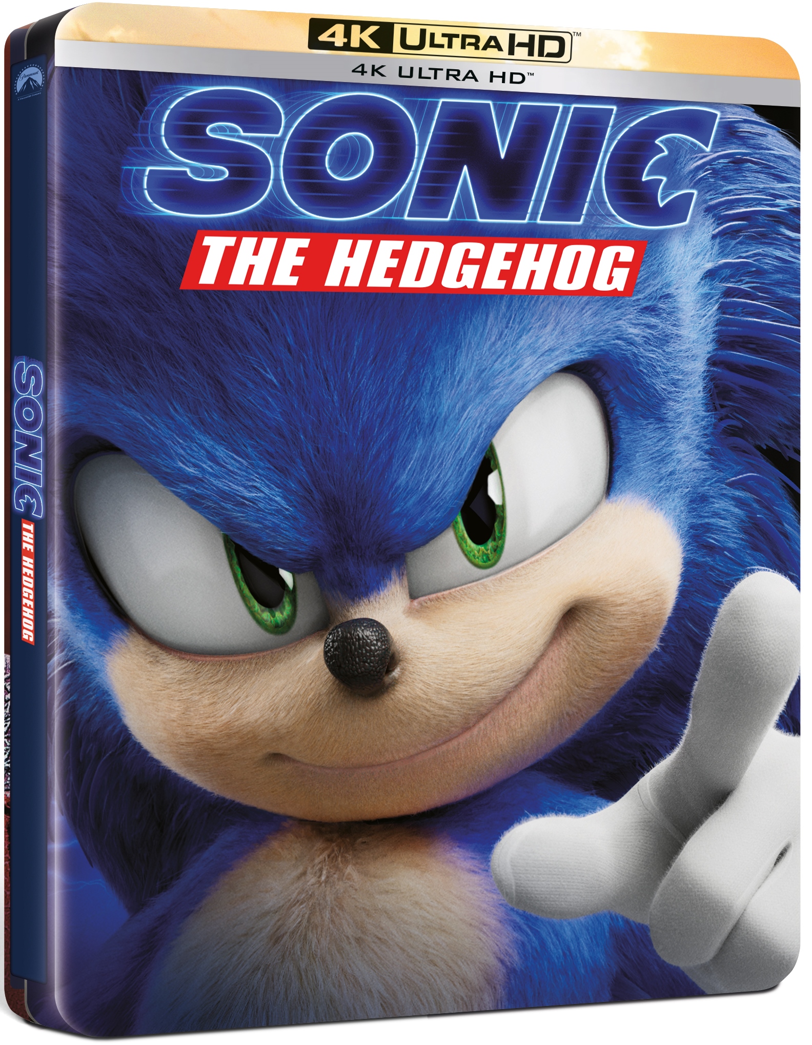 Sonic the hedgehog (4K Ultra HD - Steelbook) | Jeff Fowler