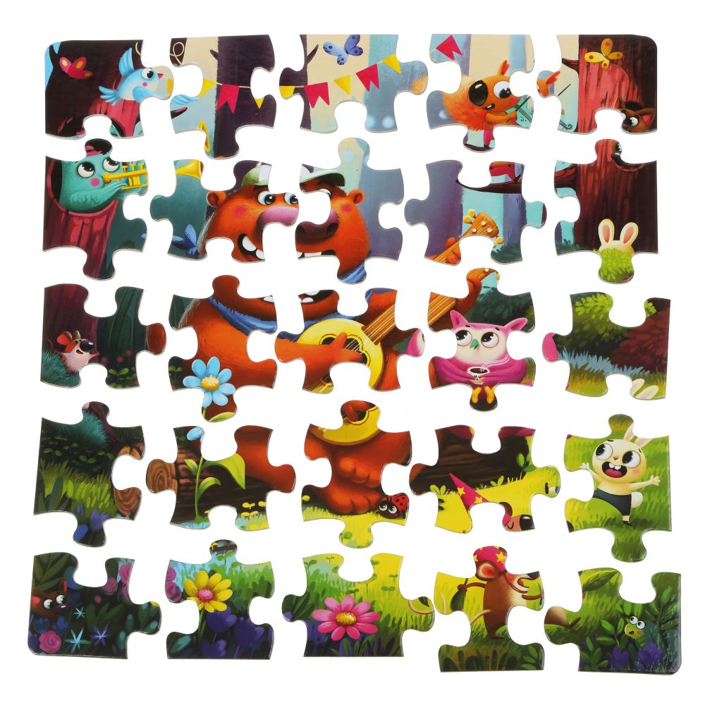 Puzzle - Singing animals - Model 1 | Cubika - 2