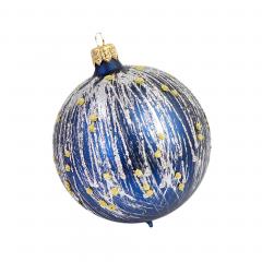 Glob - Albastru + puncte aurii