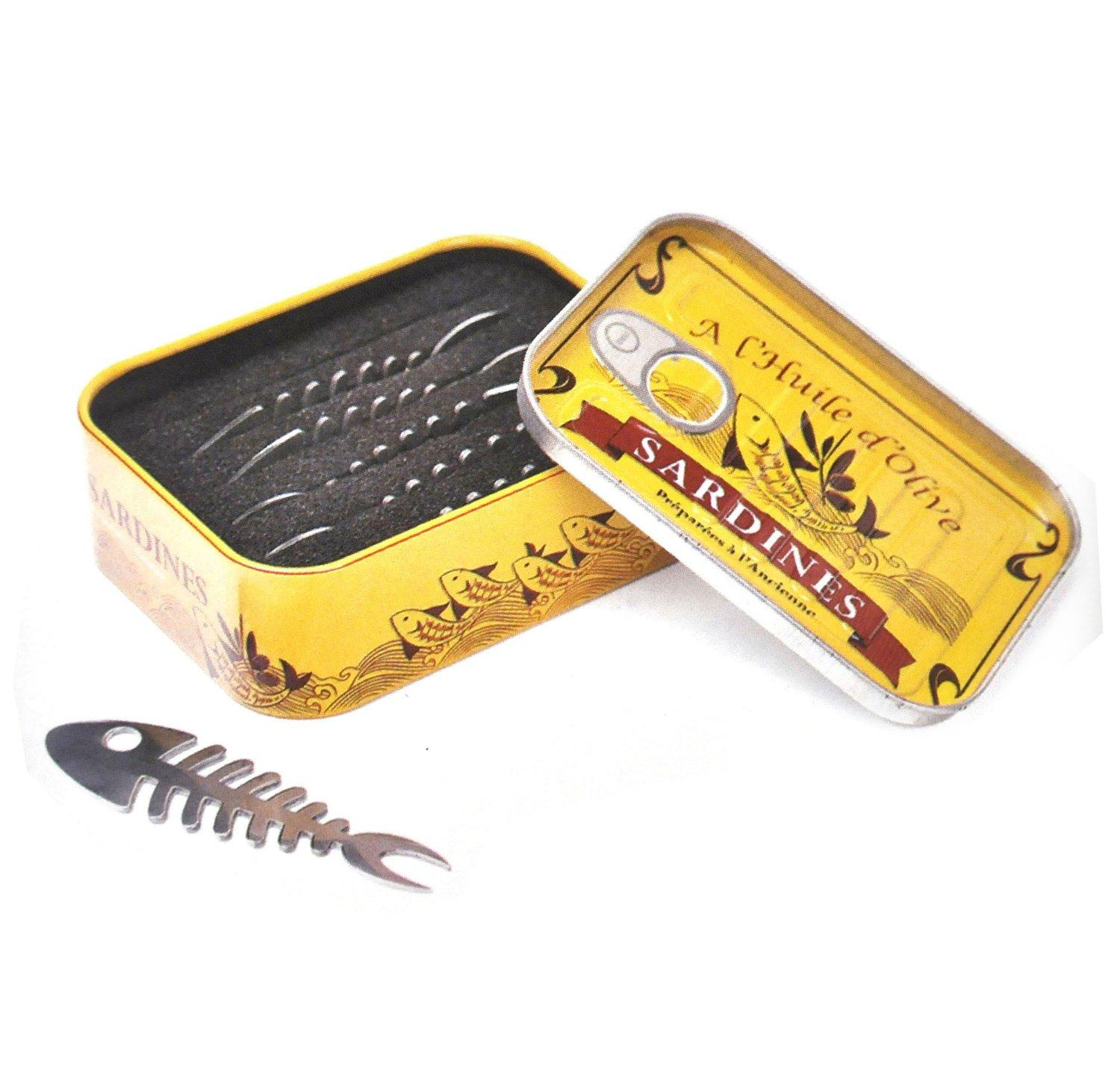 Set 6 furculite aperitiv - Snack Fork Sardines | Balvi - 2 | YEO