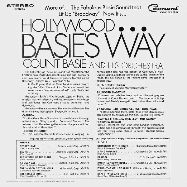 Hollywood ... Basie\'s Way - Vinyl | Count Basie, Count Basie And His Orchestra - 1 | YEO