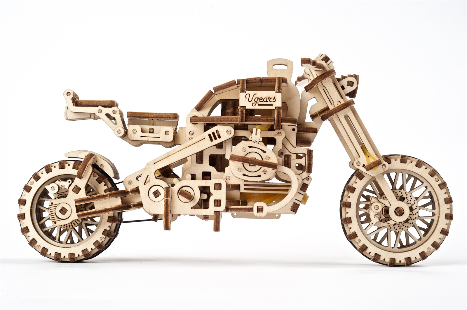 Puzzle mecanic - Motocicleta Scrambler UGR-10 | Ugears - 4