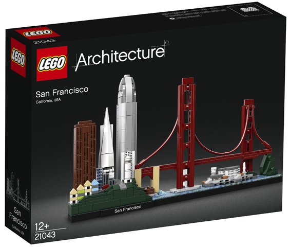 Jucarie - Lego Architecture - San Francisco, 21043 | LEGO