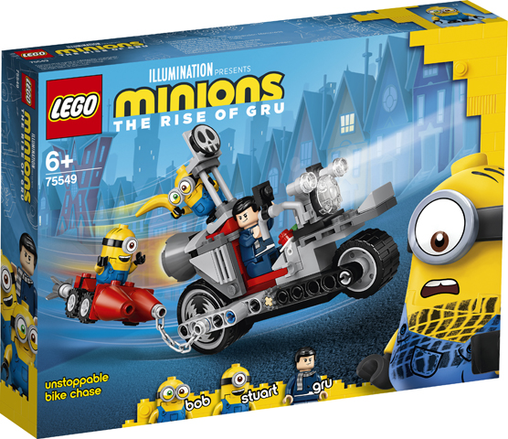 Jucarie - Lego Minions - Unstoppable Bike Chase, 75549 | LEGO