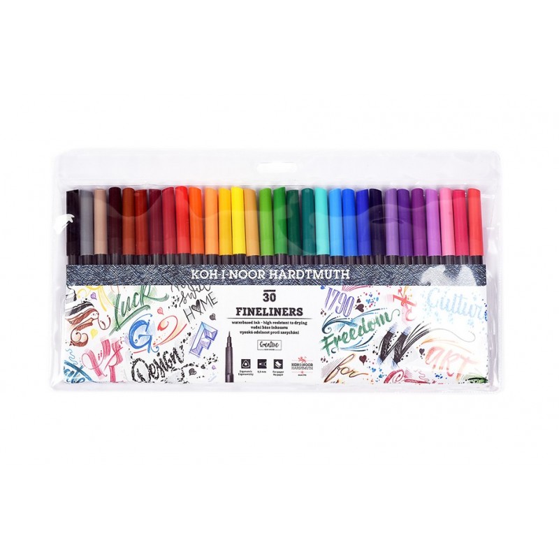 Set 30 culori fineliner