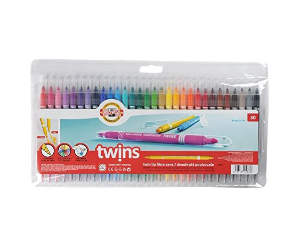 Set 30 de carioci cu doua capete