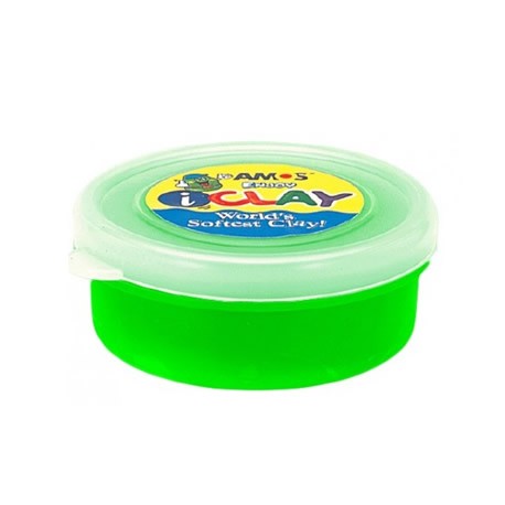  Plastilina - Verde Neon | Amos 