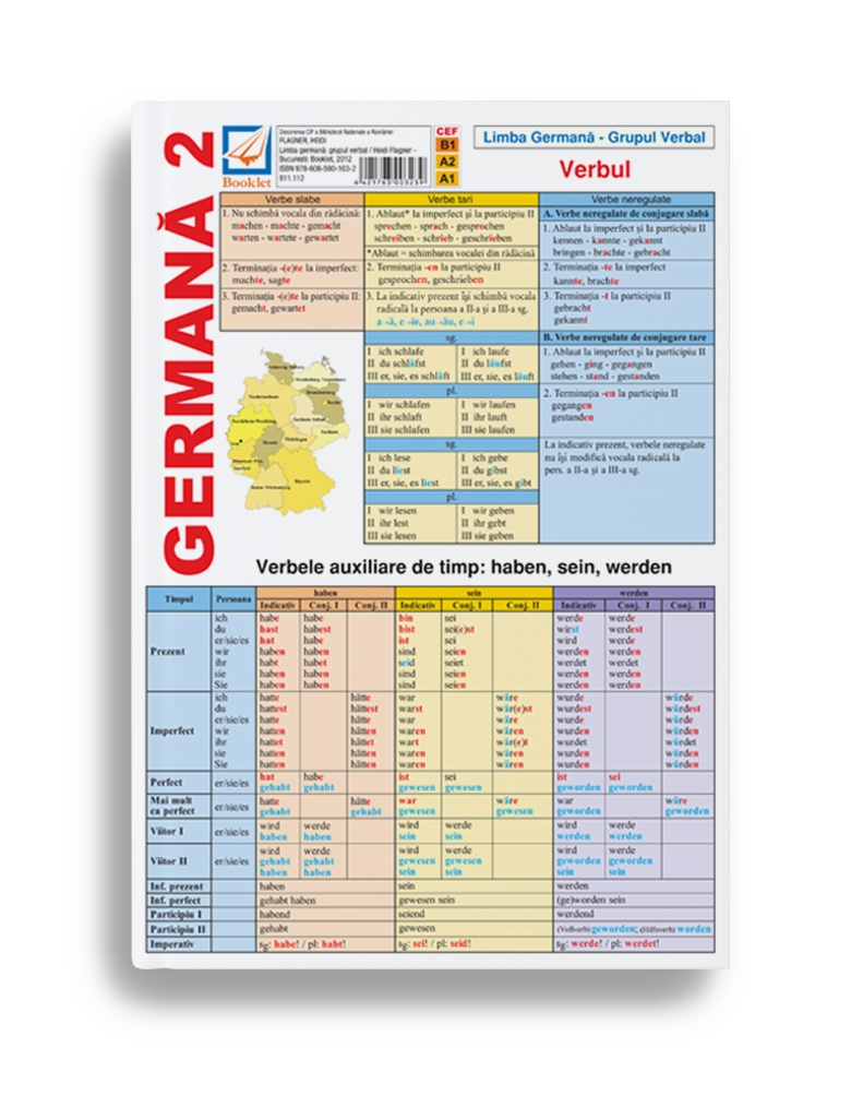 Pliant Gramatica limbii germane 2 | Heidi Flagner