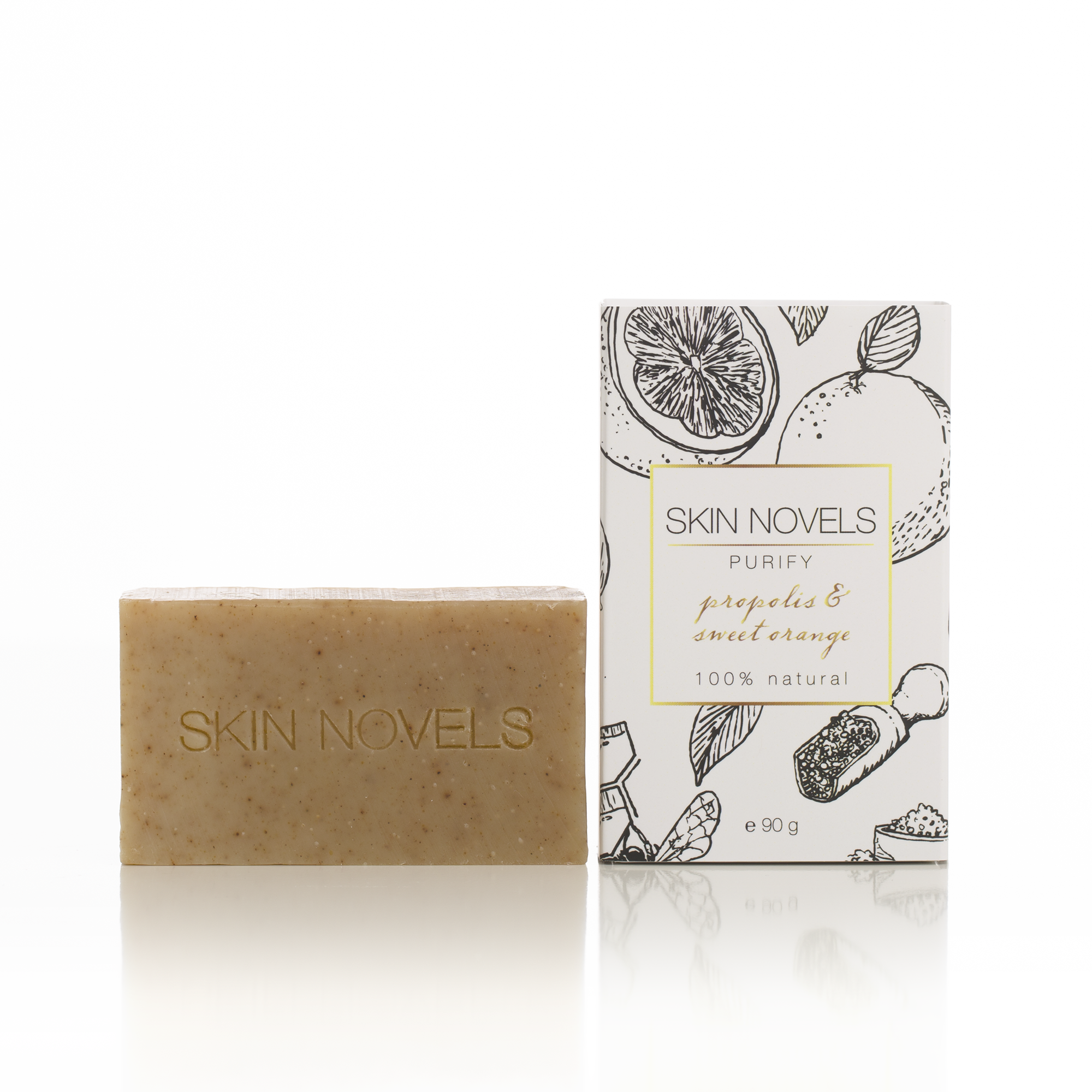 Sapun natural - Propolis si portocale dulci | Skin Novels