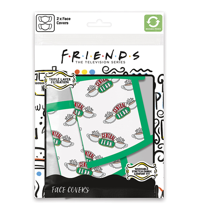 Set 2 Masti reutilizabile - Friends Central Perk | Pyramid International