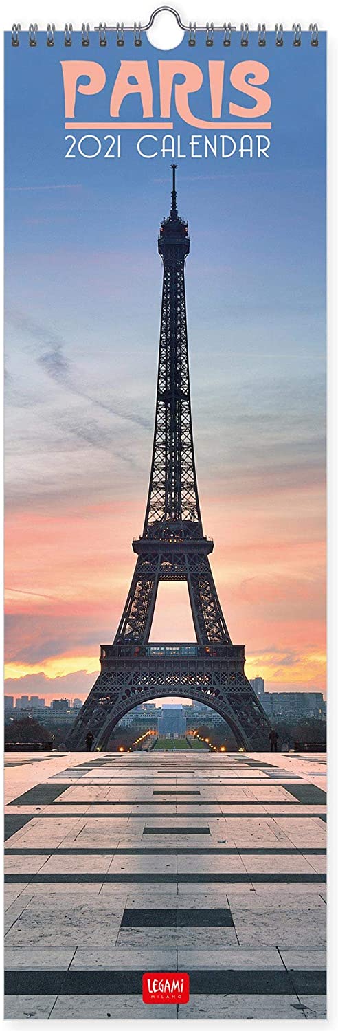 Calendar 2021 - Paris, 16x49 cm | Legami