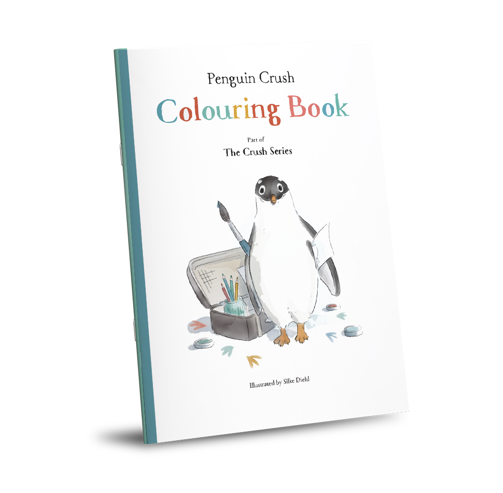 Penguin Crush Colouring Book | Silke Diehl