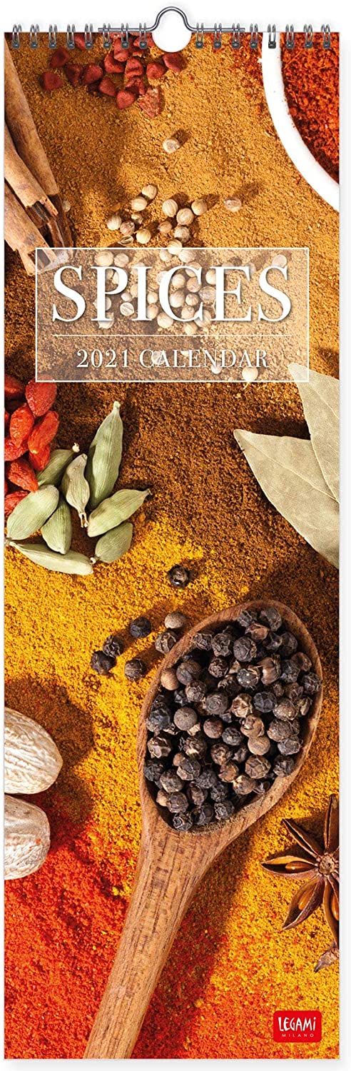 Calendar 2021 - Spices, 16x49 cm | Legami