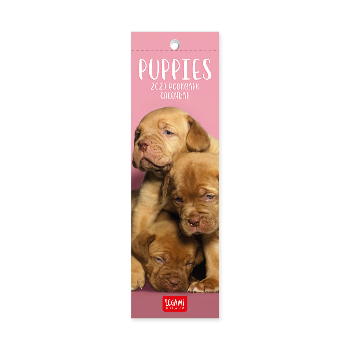 Calendar 2021 - Bookmark - Puppies, 5.5x18 cm | Legami