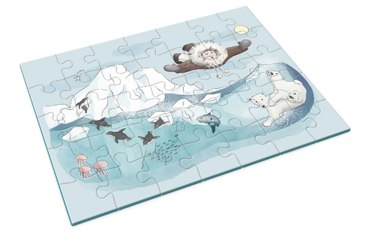 Puzzle 35 de piese - Penguin Crush | Crush Publishing