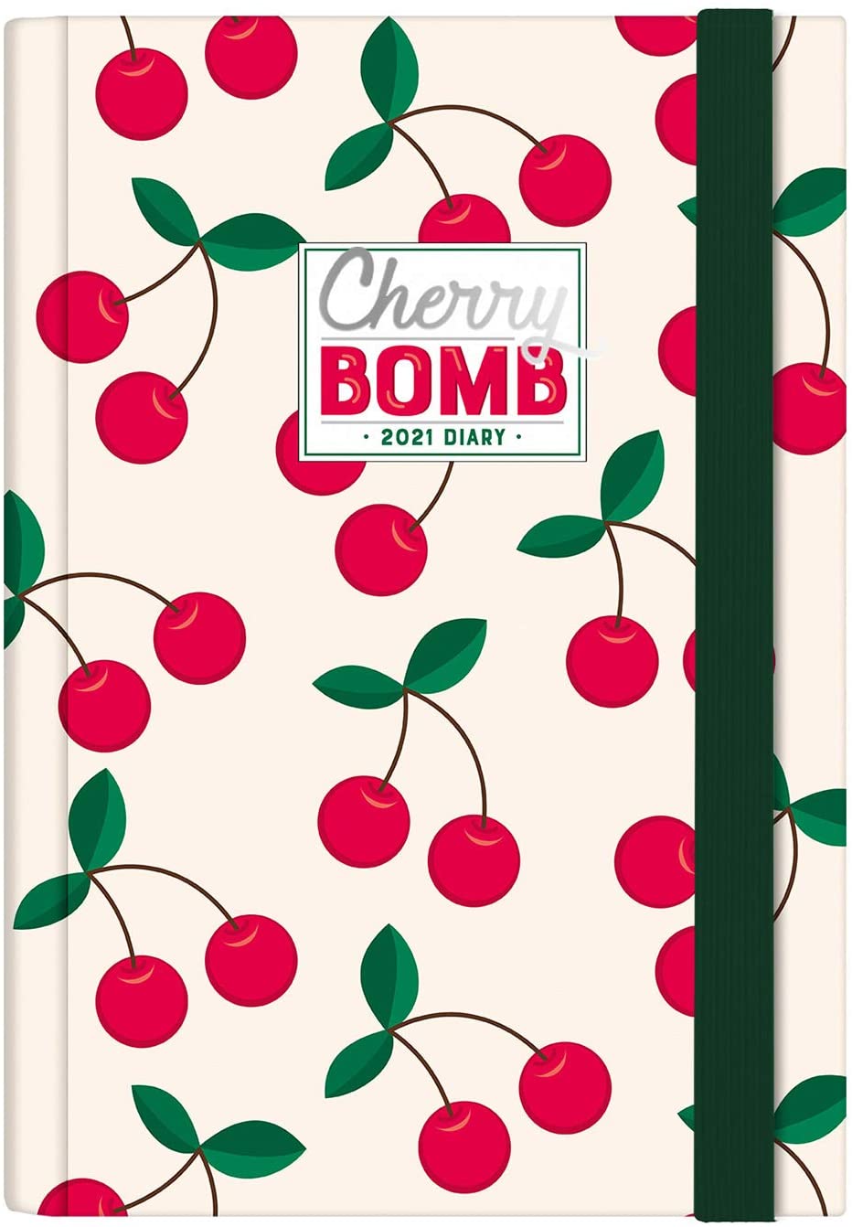 Agenda 2021 - Small Daily Planner 12 Months - Cherry Bomb | Legami