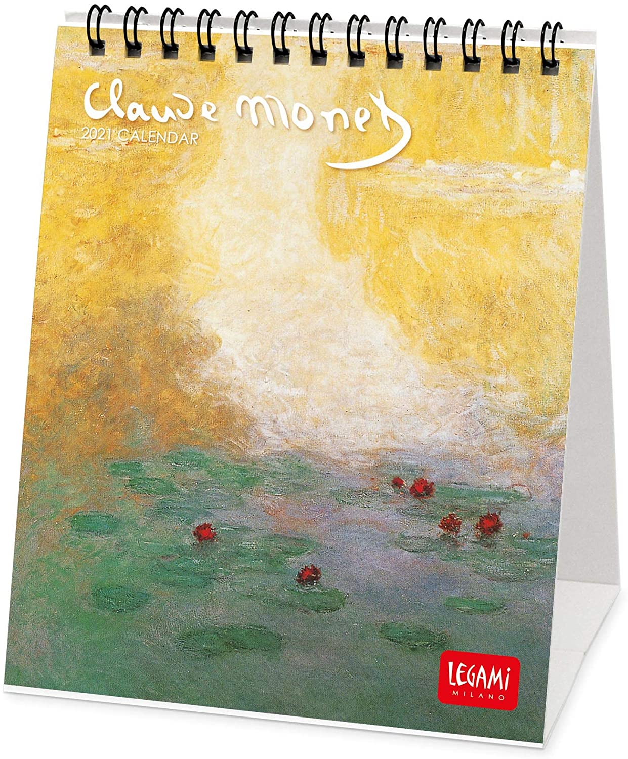 Calendar 2021 - Claude Monet, 12x14.5 cm | Legami