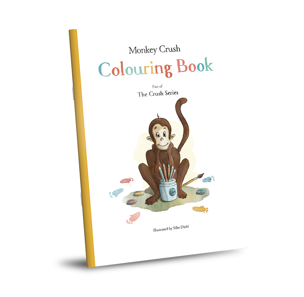 Monkey Crush Colouring Book | Silke Diehl