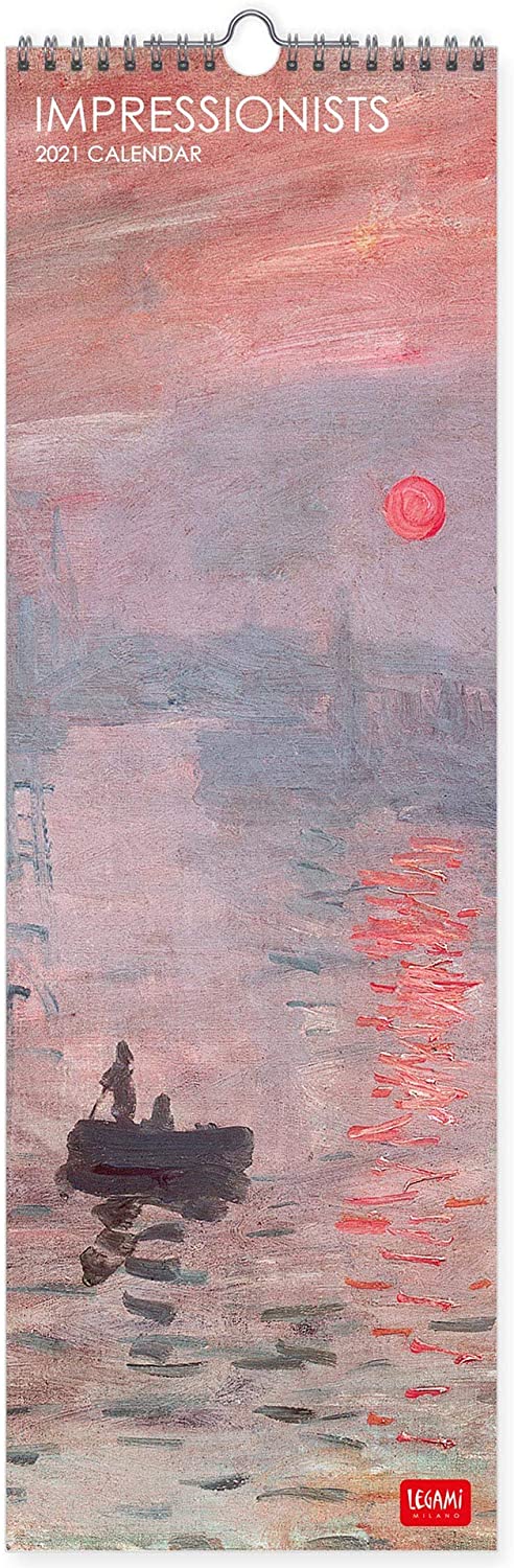 Calendar 2021 - Impressionists, 16x49 cm | Legami