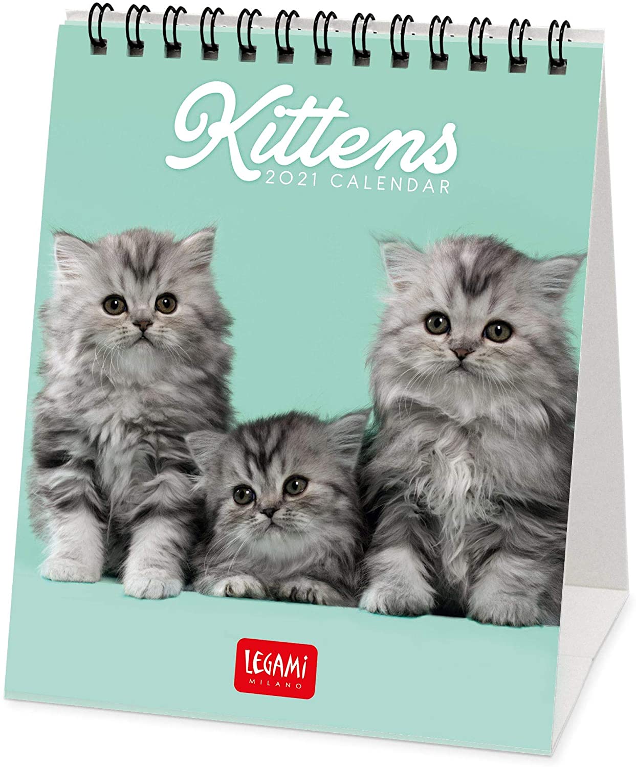 Calendar 2021 - Kittens, 12x14.5 cm | Legami