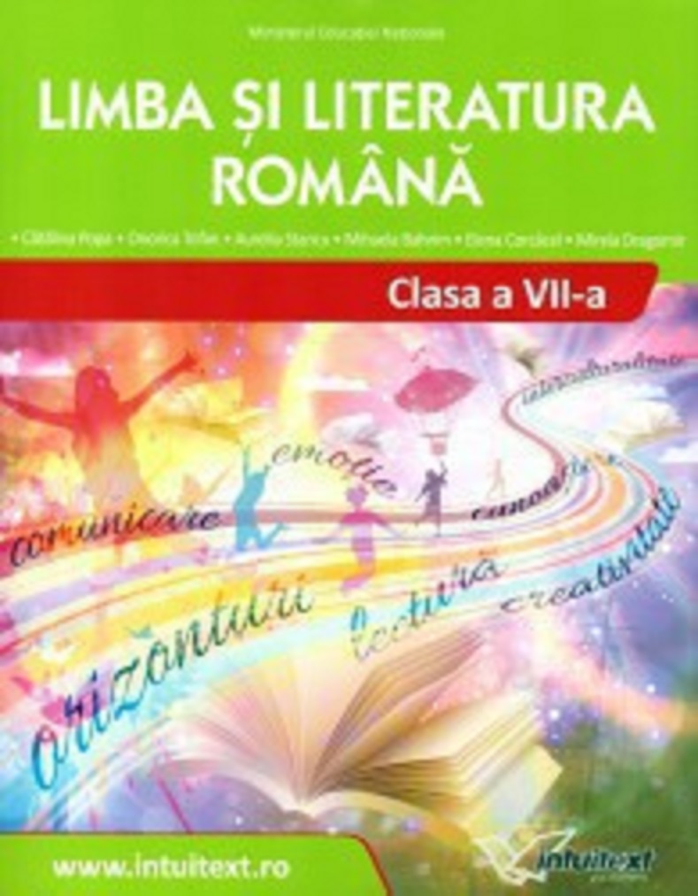 Limba si literatura romana - Manual pentru clasa a VII-a | Catalina Popa