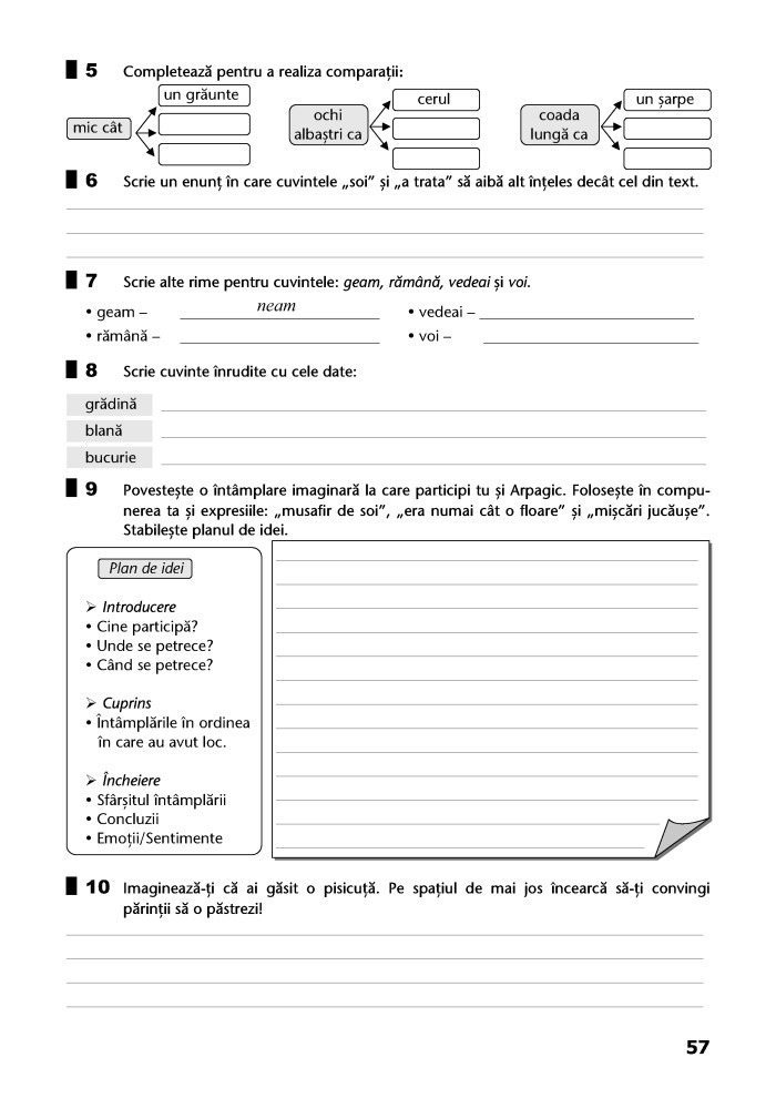 Calatorie prin lumea textelor literare, Semestrul II, A | Dana Oprea, Laura Raducanu, Nicoleta Popescu, Ana-Maria Paraschiv - 7 | YEO