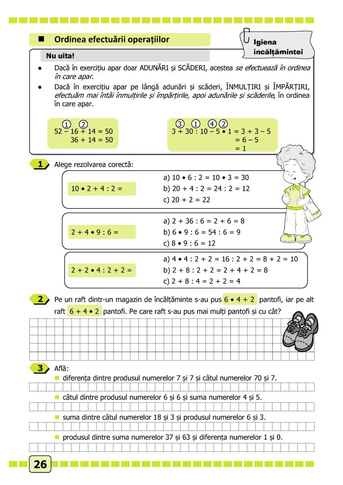 Matematica si explorarea mediului - caiet de lucru, clasa a II-a, partea 2 (E1) | Nicoleta Popescu - 4 | YEO