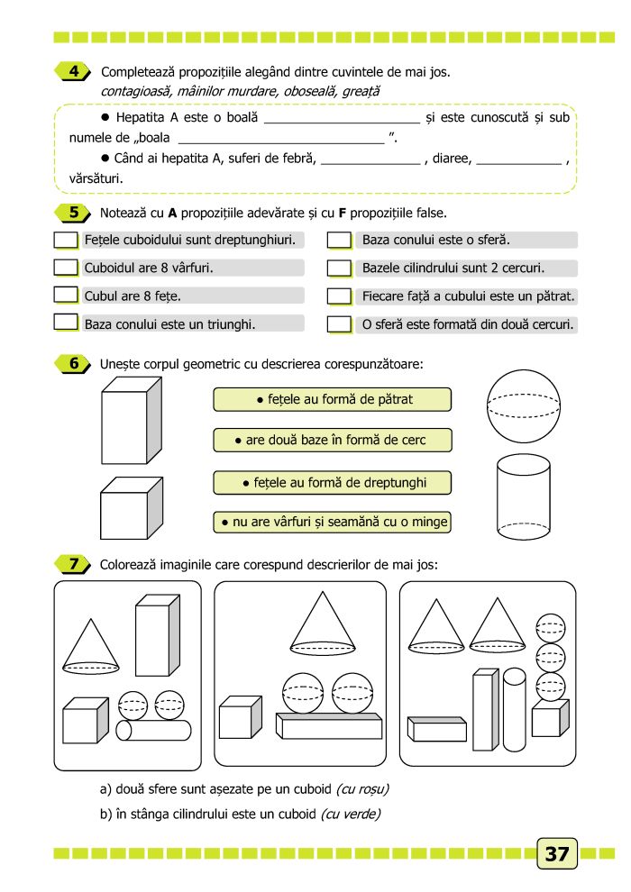 Matematica si explorarea mediului - caiet de lucru, clasa a II-a, partea 2 (E1) | Nicoleta Popescu - 6 | YEO