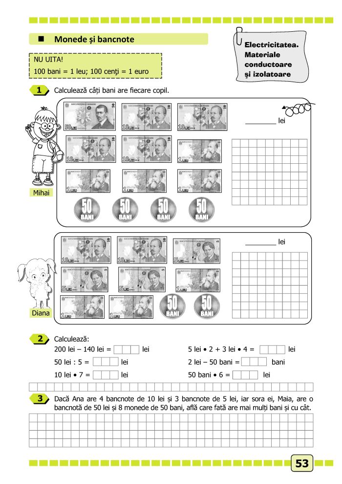 Matematica si explorarea mediului - caiet de lucru, clasa a II-a, partea 2 (E1) | Nicoleta Popescu - 8 | YEO