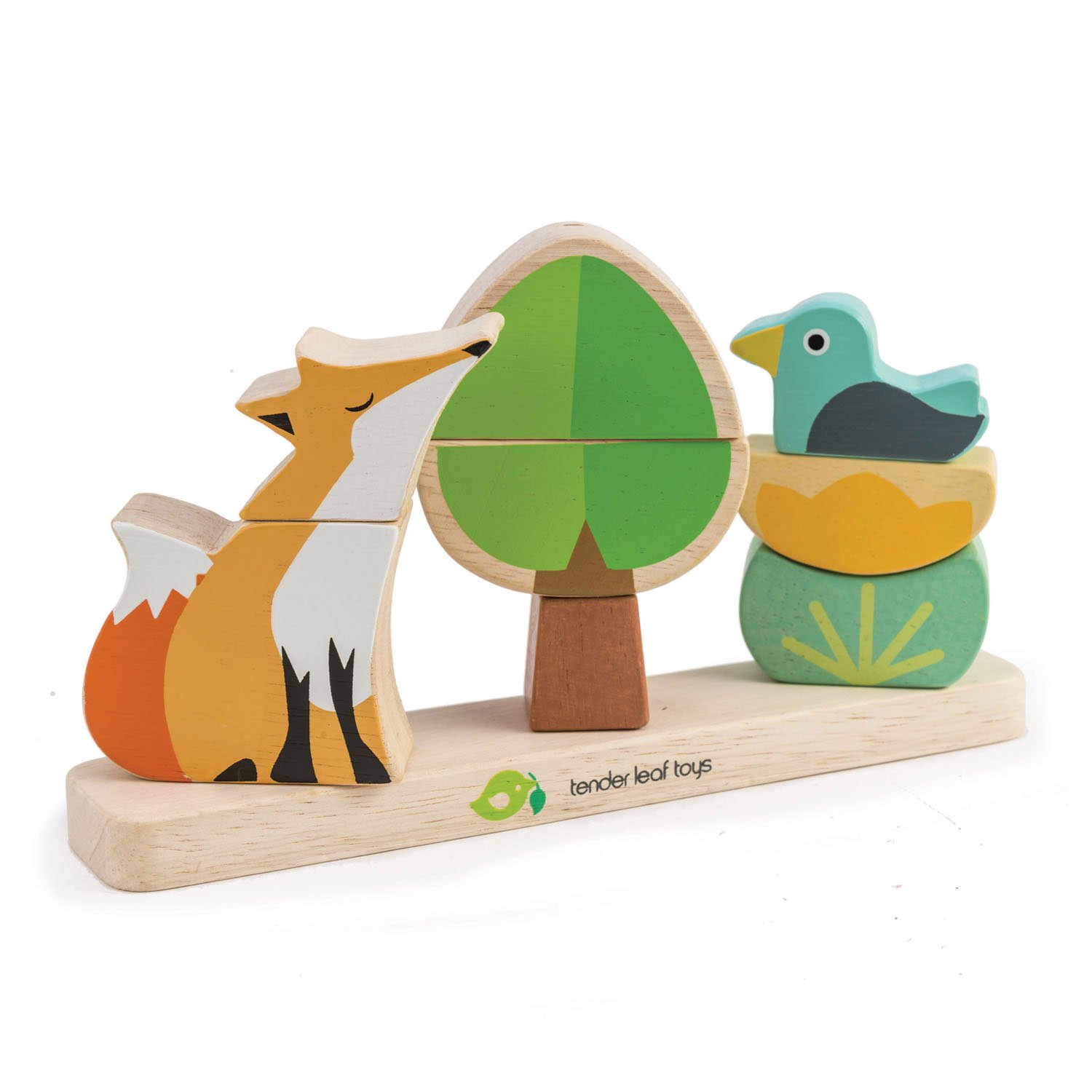 Puzzle magnetic - Foxy Magnetic Stacker | Tender Leaf Toys