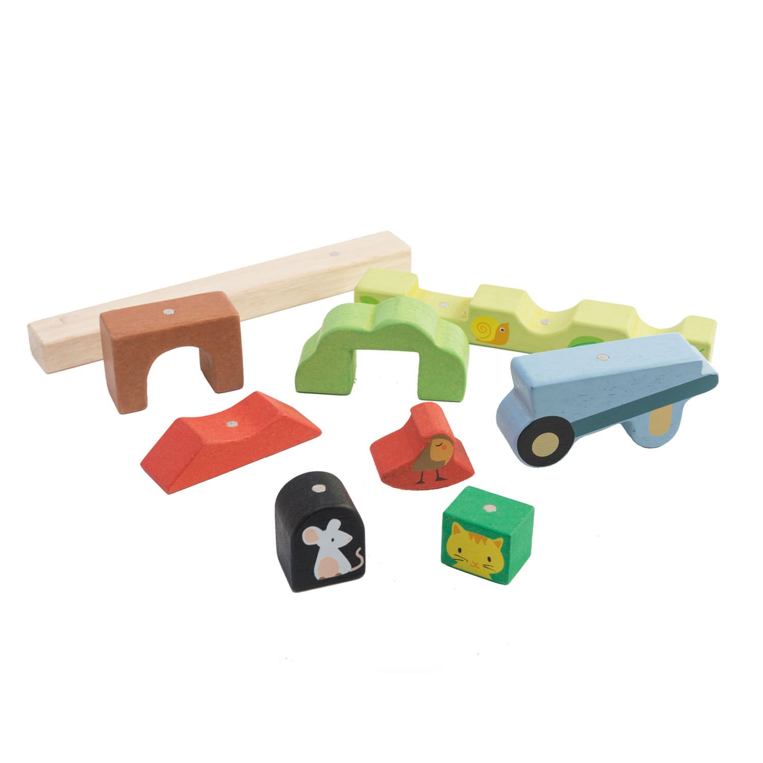 Puzzle magnetic - Garden | Tender Leaf Toys