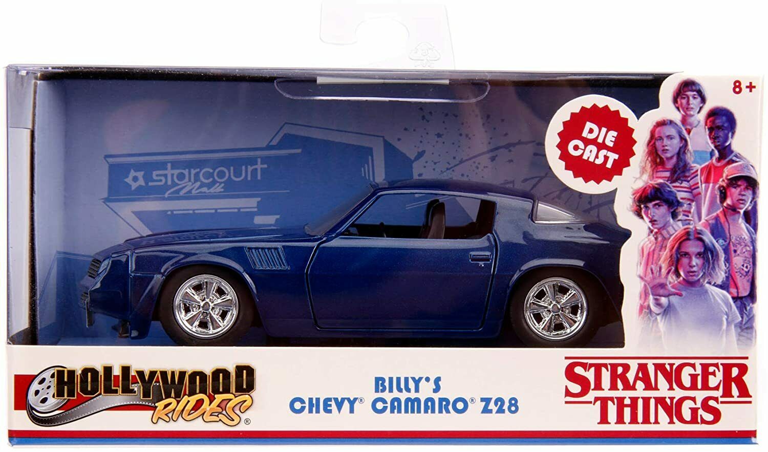 Macheta metalica - Stranger Things - Billy`s Chevy Camaro Z28 | Jada Toys - 1