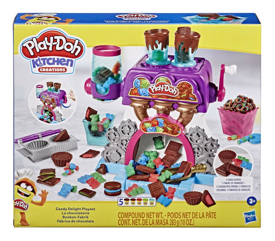 Set plastilina - Play-Doh - Kitchen Creations - Candy Delight | Hasbro - 3 | YEO