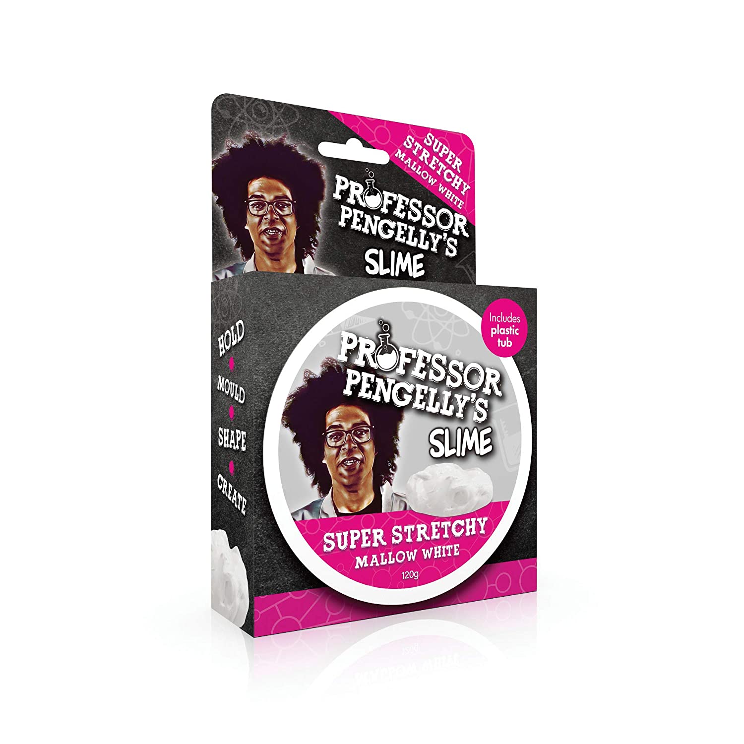 Plastilina - Super Stretchy Mallow White Slime | Professor Pengelly\'s