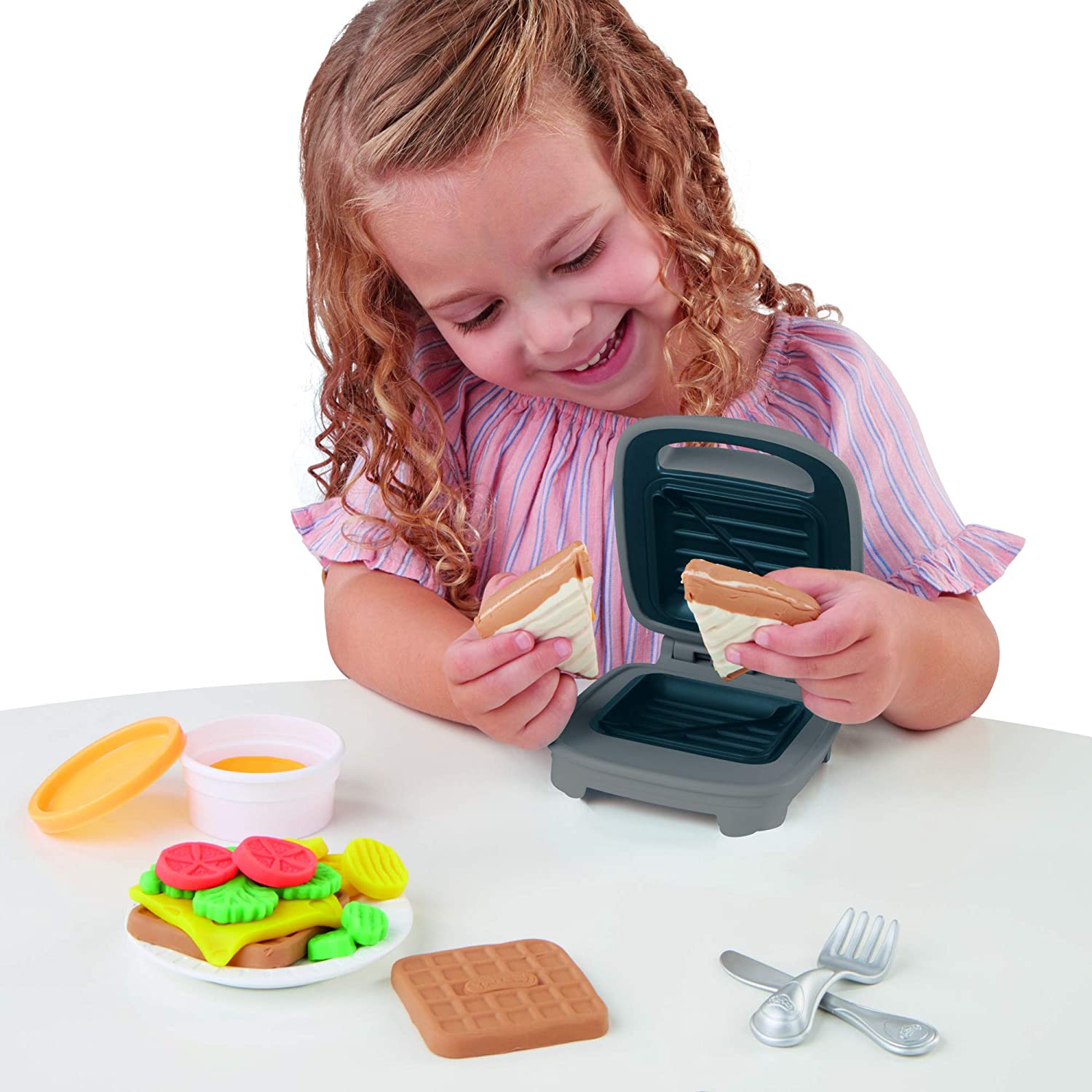 Set plastilina - Play-Doh Cheesy Sandwich | Play-Doh - 2 | YEO